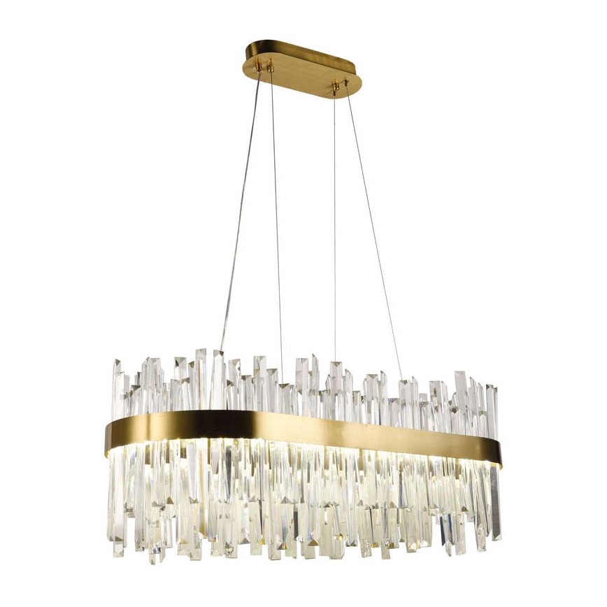 Dimmbar LED-Kristall-Kronleuchter an Schnur LED/90W/230V 3000-6500K + Fernbedienung