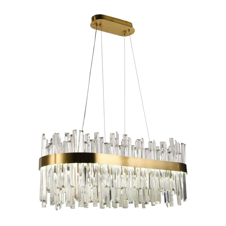 Dimmbar LED-Kristall-Kronleuchter an Schnur LED/90W/230V 3000-6500K + Fernbedienung
