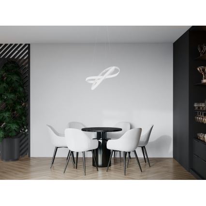 Dimmbarer LED-Kronleuchter an Aufhängung LED/70W/230V 3000-6500K weiß + Fernbedienung