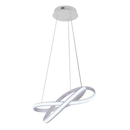 Dimmbarer LED-Kronleuchter an Aufhängung LED/70W/230V 3000-6500K weiß + Fernbedienung