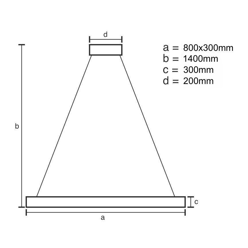 Dimmbarer LED-Kristallkronleuchter an Schnur LED/110W/230V 3000-6500K golden + Fernbedienung