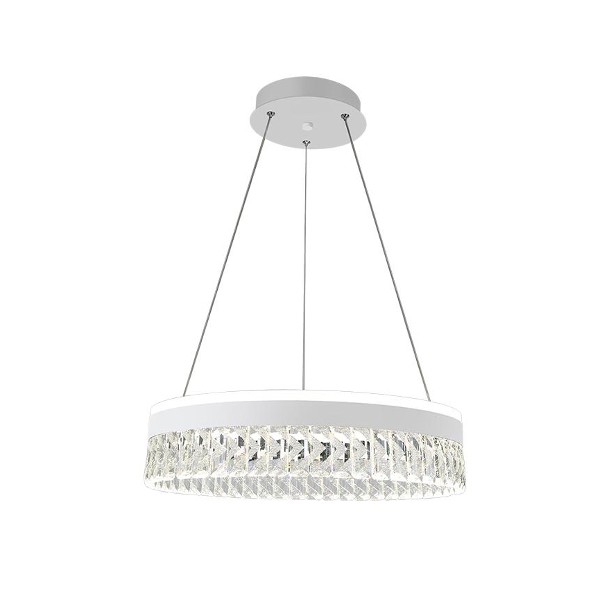 Dimmbarer LED-Kristall-Kronleuchter an Schnur an Schnur LED/90W/230V 3000-6500K weiß + Fernbedienung