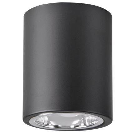 LED RGBW dimmbarer Spot JUPITER 1xE27/6,5W/230V 2700-6500K Wi-Fi Ø 9,8 cm schwarz