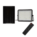 Dimmbarer LED-Solarstrahler für den Außenbereich LED/15W/3,2V IP65 4000K schwarz + Fernbedienung