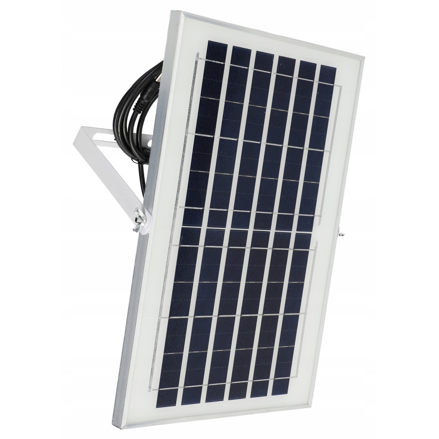 Dimmbarer LED-Solarscheinwerfer LED/50W/3,2V 5000K 6000 mAh IP65 schwarz + Fernbedienung