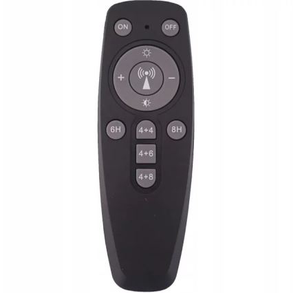 Dimmbarer LED-Solarscheinwerfer LED/50W/3,2V 5000K 6000 mAh IP65 schwarz + Fernbedienung