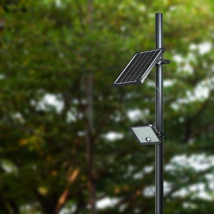 Dimmbarer LED-Solarstrahler mit Sensor LED/10W/3,7V 4000/6000K IP65 + Fernbedienung