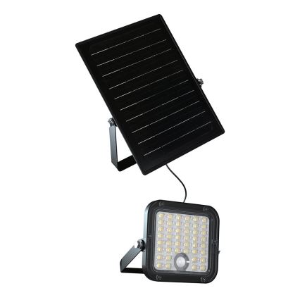 Dimmbarer LED-Solarstrahler mit Sensor LED/10W/3,7V 4000/6000K IP65 + Fernbedienung