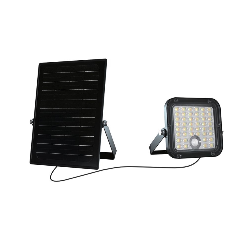 Dimmbarer LED-Solarstrahler mit Sensor LED/10W/3,7V 4000/6000K IP65 + Fernbedienung