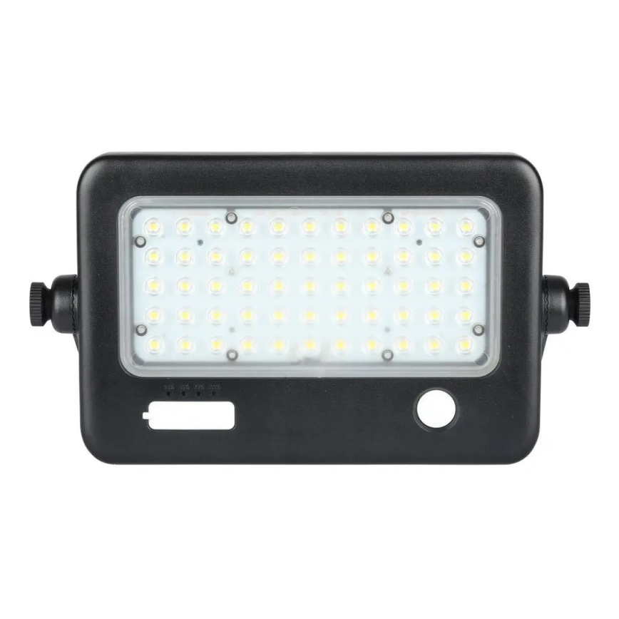 Dimmbarer LED-Solarstrahler mit Sensor LED/10W/3,7V 4000K IP65 7200 mAh + USB-Anschluss