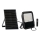 Dimmbarer LED-Strahler mit Solarpanel und Dämmerungssensor LED/15W/15000 mAh 3,2V IP65 + Fernbedienung