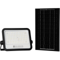 Dimmbarer Solar-LED-Strahler LED/200W/3,2V 2000-8000K IP65 10000 mAh schwarz + Fernbedienung