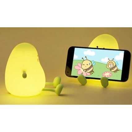 Dimmbares aufladbares LED-Nachtlicht für Kinder LED/1W/5V 3000K 800 mAh Mango