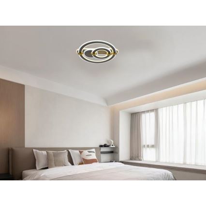 Dimmbares LED-Deckenlicht, 120W/230V, 3000-6500K + Fernbedienung