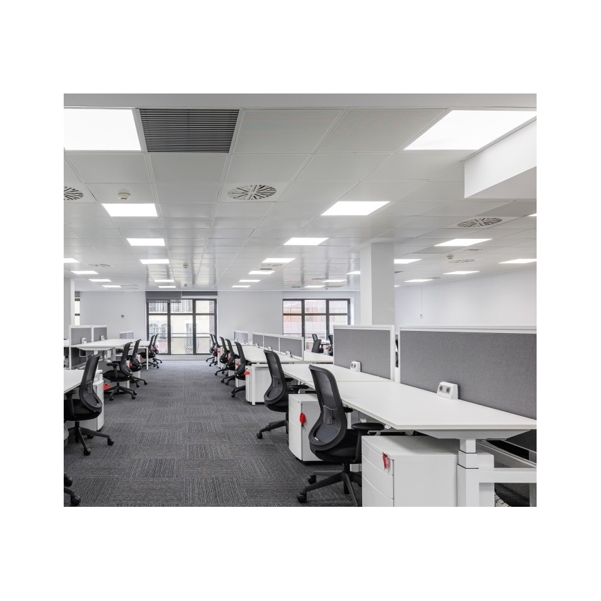 Dimmbares LED-Einbaupanel CAPRI LED/25/36/40W/230V 3000/4000/5700K IP44 60x60 cm