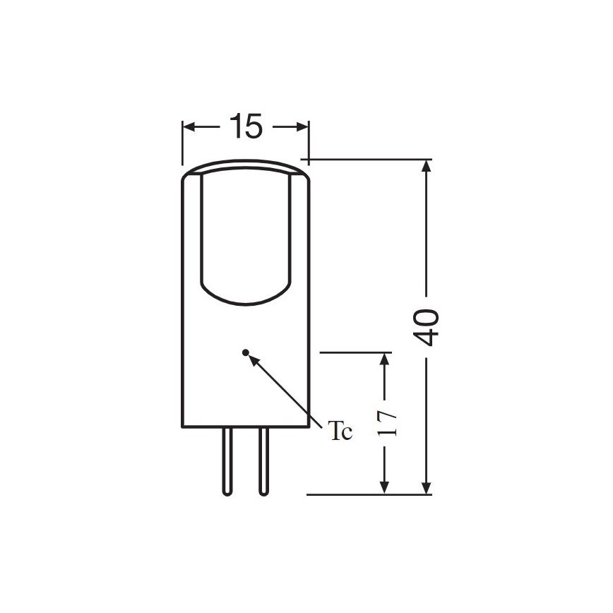 Dimmbares LED-Leuchtmittel G4/2W/12V 2700K - Osram