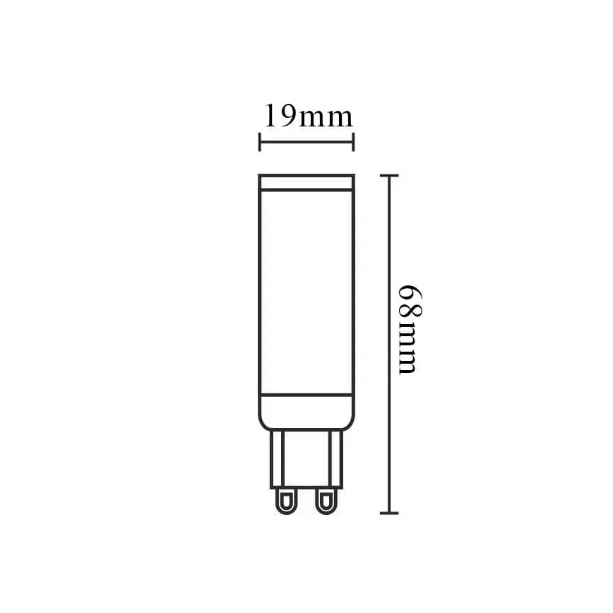 Dimmbares LED-Leuchtmittel G9/6W/230V 4000K