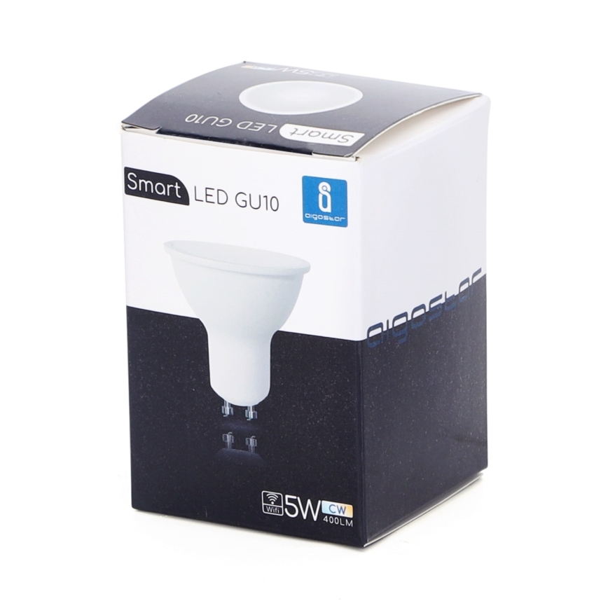 Dimmbares LED-Leuchtmittel GU10/5W/230V 3000-6500K Wi-Fi - Aigostar