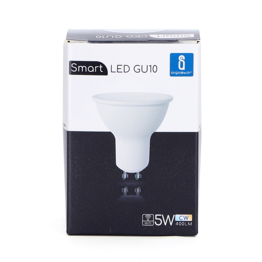 Dimmbares LED-Leuchtmittel GU10/5W/230V 3000-6500K Wi-Fi - Aigostar