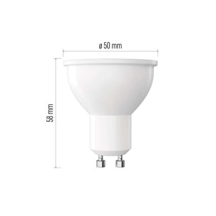 Dimmbares LED-Leuchtmittel MR16 GU10/7W/230V 4000K