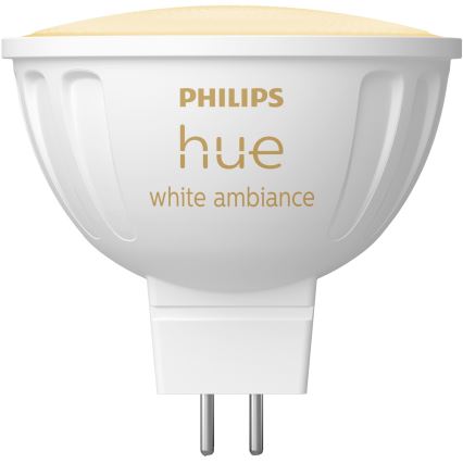 Dimmbares LED-Leuchtmittel Philips Hue White Ambiance GU5,3/MR16/5,1W/12V 2200-6500K