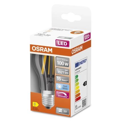 Dimmbares LED-Leuchtmittel SUPERSTAR VINTAGE E27/11W/230V 4000K - Osram