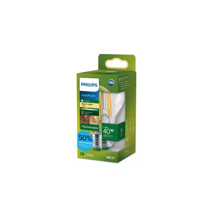 Dimmbares LED-Leuchtmittel ULTRAEFFICIENT VINTAGE Philips A60 E27/2,3W/230V 2700K