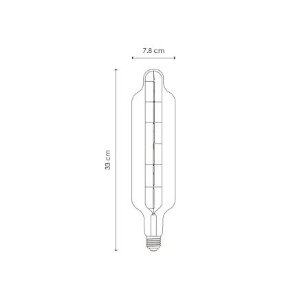 Dimmbares LED-Leuchtmittel VINTAGE EDISON E27/5W/230V 2700K