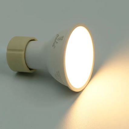 Dimmbares LED-RGBW-Leuchtmittel GU10/4,5W/230V 2700-6500K Wi-Fi Tuya