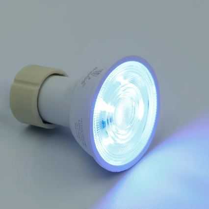 Dimmbares LED-RGBW-Leuchtmittel GU10/4,5W/230V 2700-6500K Wi-Fi Tuya