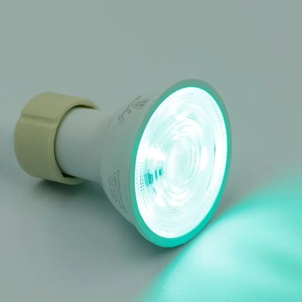 Dimmbares LED-RGBW-Leuchtmittel GU10/4,5W/230V 2700-6500K Wi-Fi Tuya