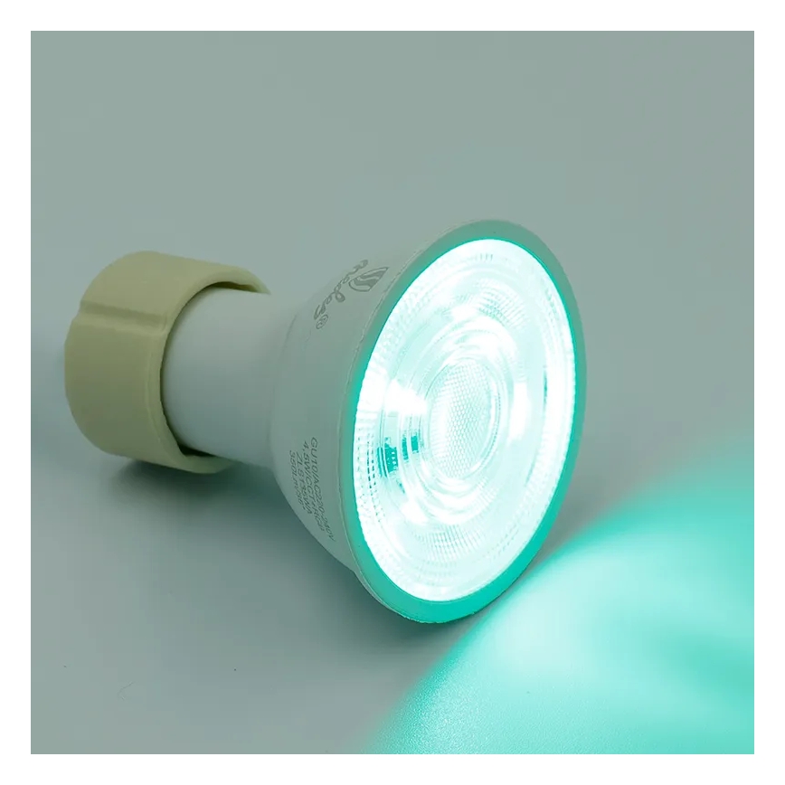 Dimmbares LED-RGBW-Leuchtmittel GU10/4,5W/230V 2700-6500K Wi-Fi Tuya