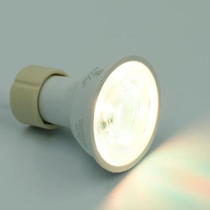 Dimmbares LED-RGBW-Leuchtmittel GU10/4,5W/230V 2700-6500K Wi-Fi Tuya