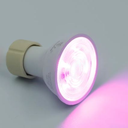 Dimmbares LED-RGBW-Leuchtmittel GU10/4,5W/230V 2700-6500K Wi-Fi Tuya