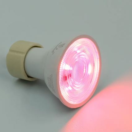 Dimmbares LED-RGBW-Leuchtmittel GU10/4,5W/230V 2700-6500K Wi-Fi Tuya