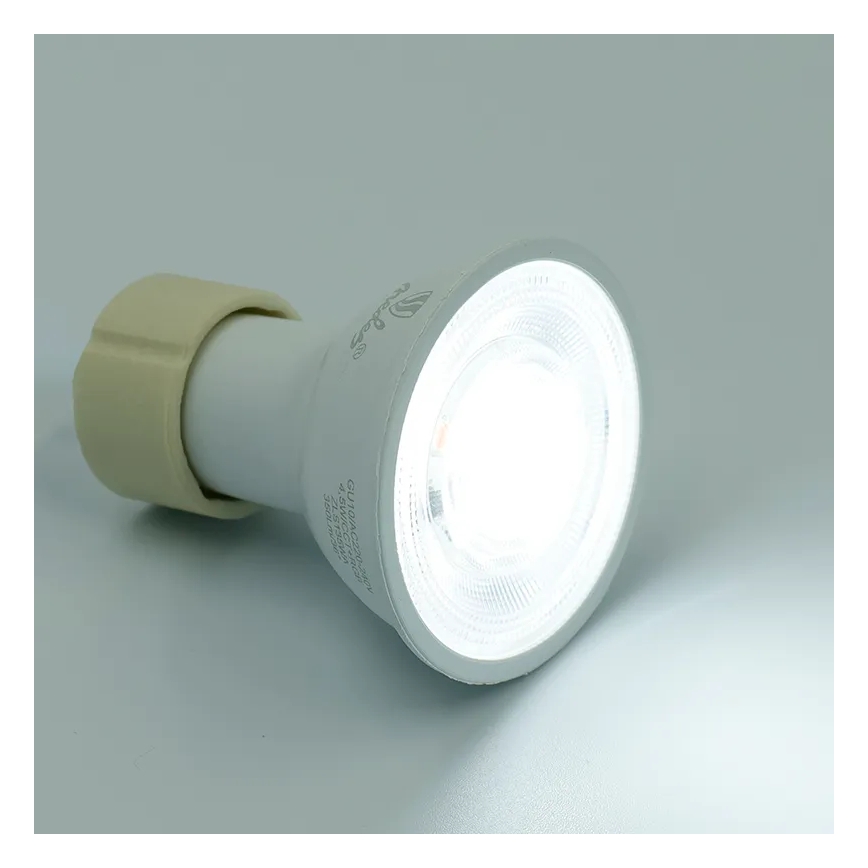 Dimmbares LED-RGBW-Leuchtmittel GU10/4,5W/230V 2700-6500K Wi-Fi Tuya