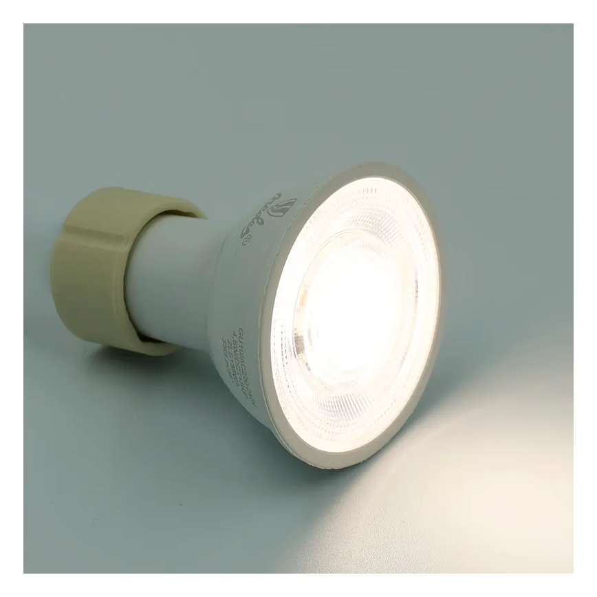 Dimmbares LED-RGBW-Leuchtmittel GU10/4,5W/230V 2700-6500K Wi-Fi Tuya