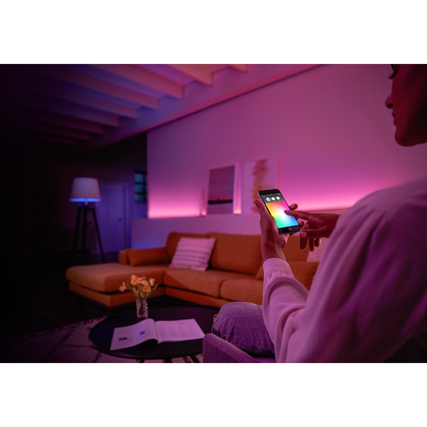 LED Dimmbare Glühbirne Philips HUE WHITE AND COLOR AMBIANCE GU10/5,7W/230V