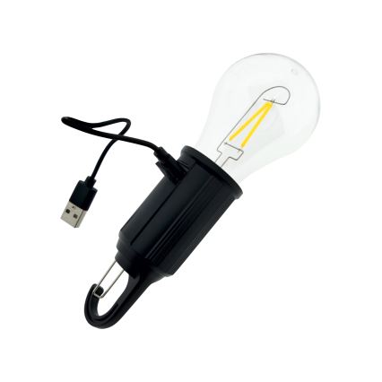 Dimmbares, wiederaufladbares LED-Hängelicht für den Außenbereich – 3 W / 5 V, 400 mAh, IP44