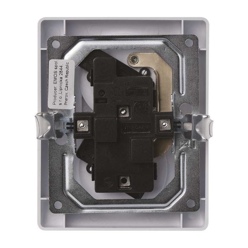 Doppel-Haushaltssteckdose FRENCH 250V/16A