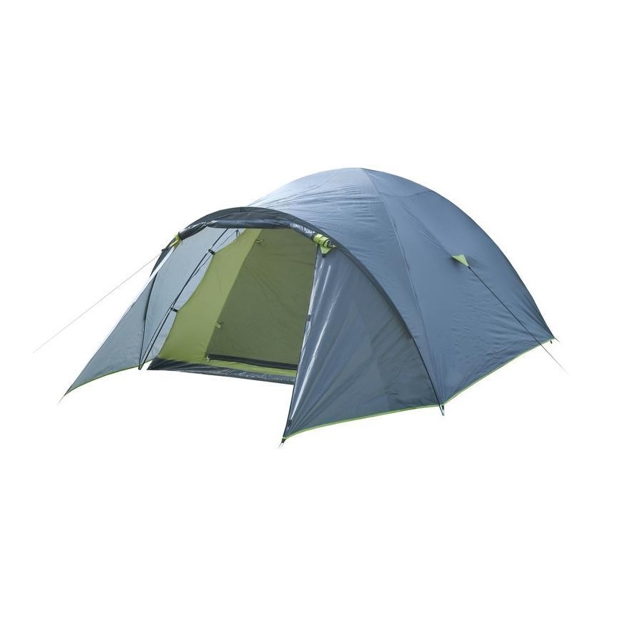 Doppelwandiges Zelt für 4 Personen PU 3000 mm grau