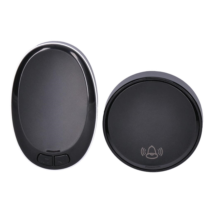 Drahtlose Klingel in die Steckdose 1L58B 230V schwarz