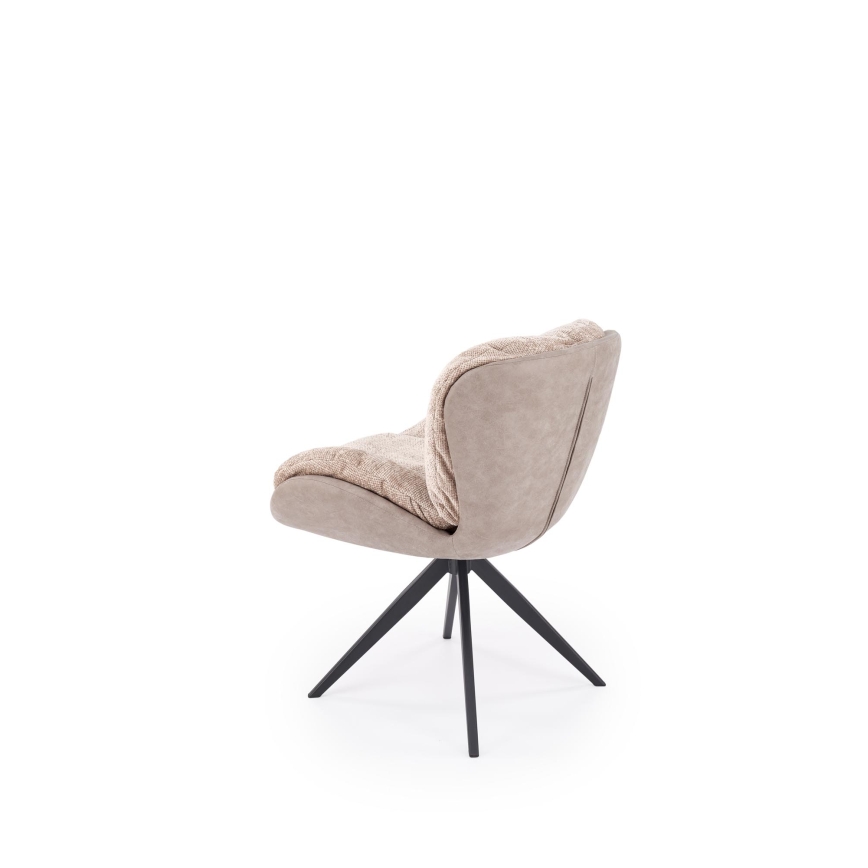 Drehbarer Essstuhl VIDA 1 Stk. beige
