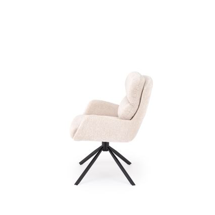 Drehbarer Esszimmerstuhl FIER 1 Stück beige