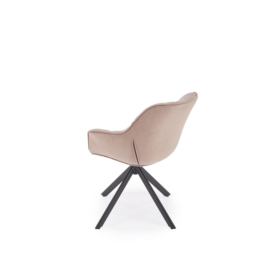Drehbarer Esszimmerstuhl LUNE, 1 St., beige