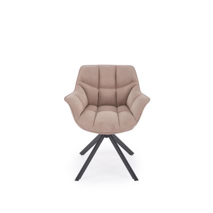 Drehbarer Esszimmerstuhl LUNE, 1 St., beige