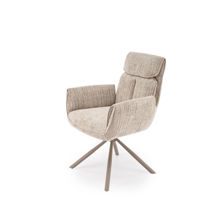 Drehbarer Esszimmerstuhl MARE 1 St. creme