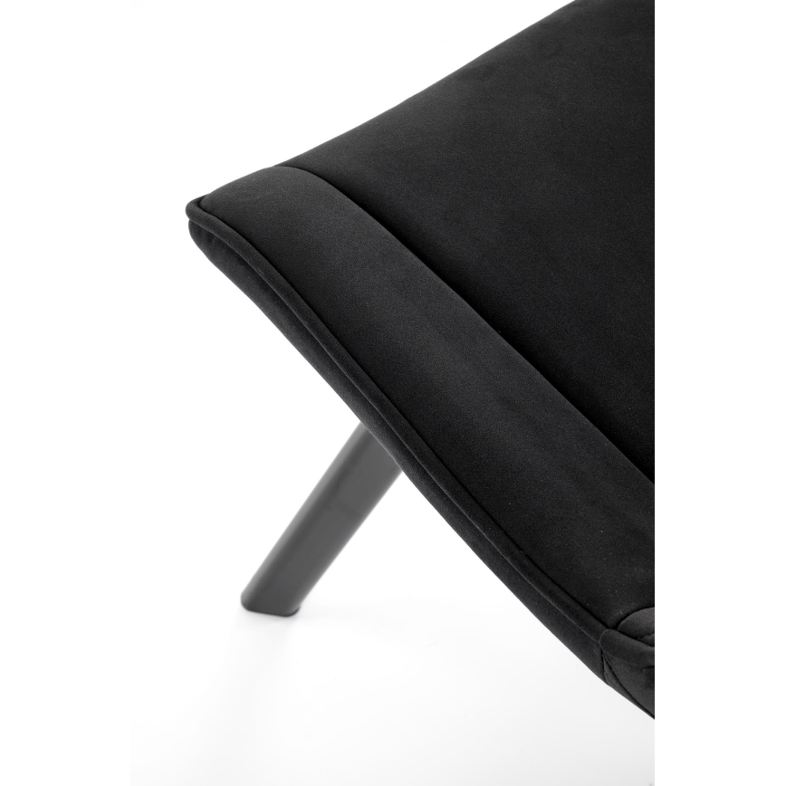 Drehbarer Esszimmerstuhl OMBRA, 1 Stück, schwarz