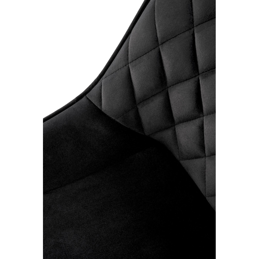 Drehbarer Esszimmerstuhl OMBRA, 1 Stück, schwarz