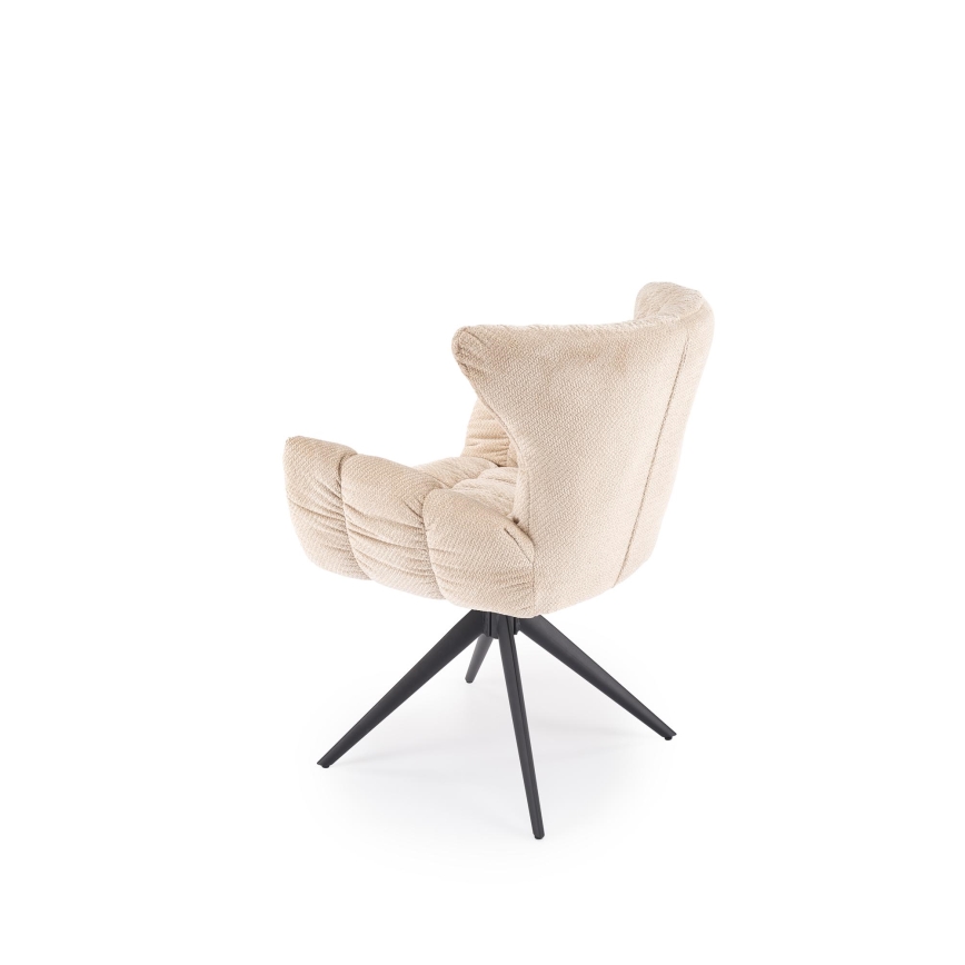 Drehbarer Esszimmerstuhl SETA, 1 Stück, beige